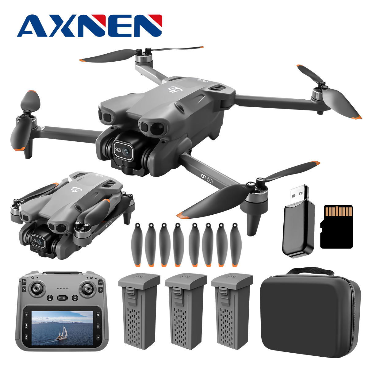 Jjrc Drone X12 - โดรนรุ่นใหม่ GT50 หน้าจอ 4.3 นิ้ว พร้อมรีโมทคอนโทรล
