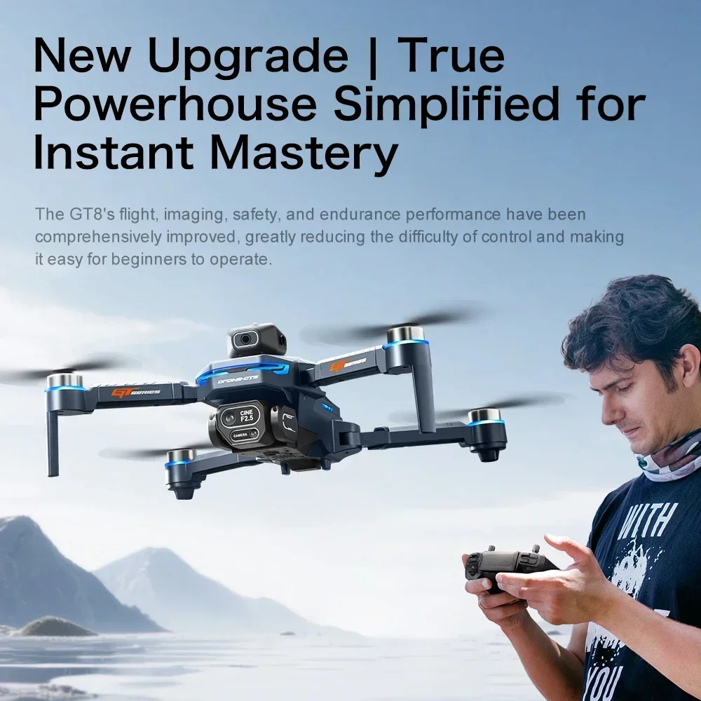 Drone 4K HD GT8 กล้องหลีกเลี่ย - Jjrc Drone X12 บทวิจารณ์และราคา