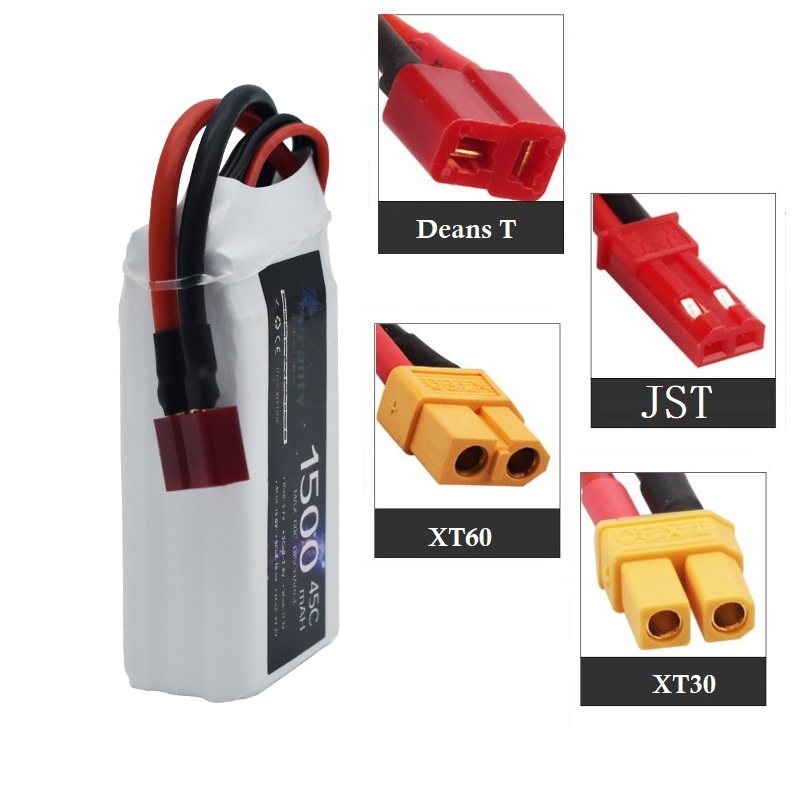 3S 11.1V LiPo แบตเตอรี่ Deans  - Drone Battery 3S บทวิจารณ์และราคา